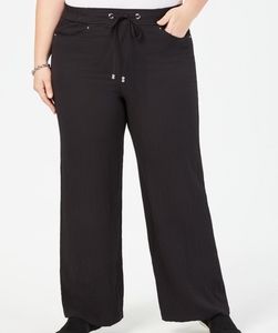 JM Collection Plus Size 0X Wide Leg Pants